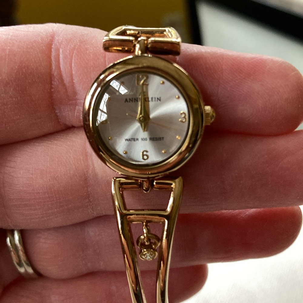 Anne Klein Goldtone Bracelet Watch